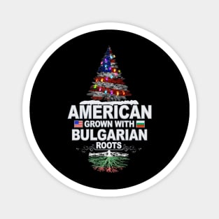 Christmas Tree  American Grown With Bulgarian Roots - Gift for Bulgarian From Bulgaria Magnet